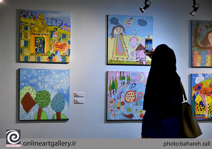 گزارش تصویری جشنواره هنری «مهرواره هنرهای تجسمی» در موسسه صبا (بخش اول)